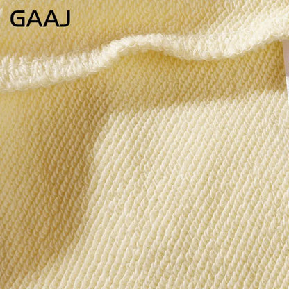 Unisex-sweatshirt med lange ærmer, rund hals, afslappet basic-overdel