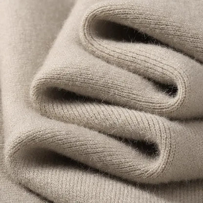 Pull unisexe avec doublure polaire chaude, col roulé ou col rond, différentes couleurs