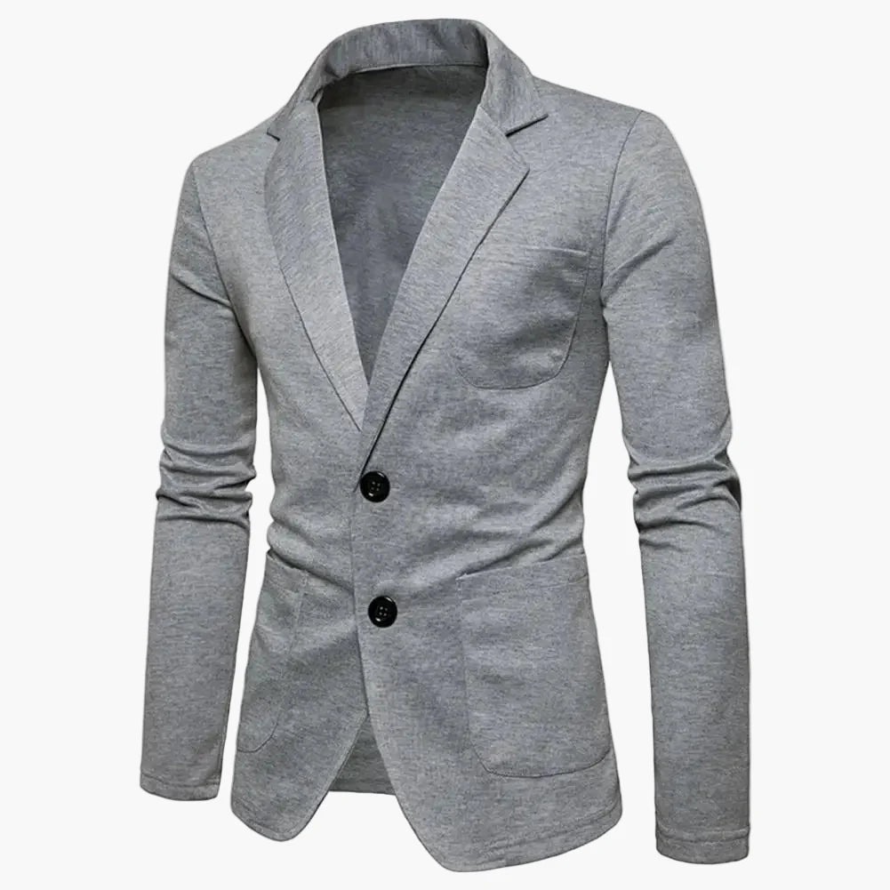 Blazer casual para hombre – Chaqueta moderna slim fit para negocios y uso diario
