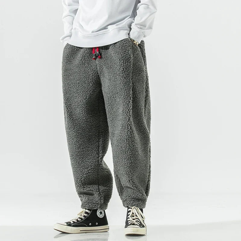 Joggingbroek met koord en zakken voor heren