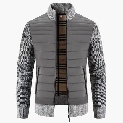 Heren gewatteerd jack in Koreaanse slim-fit stijl – Modieus vrijetijdsjack voor herfst en winter
