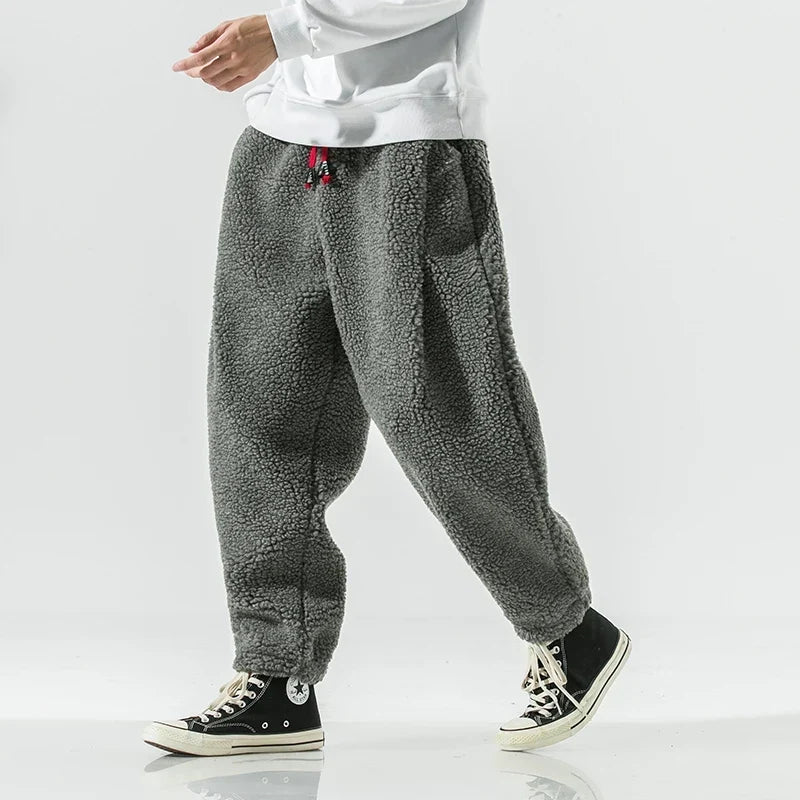 Joggingbroek met koord en zakken voor heren