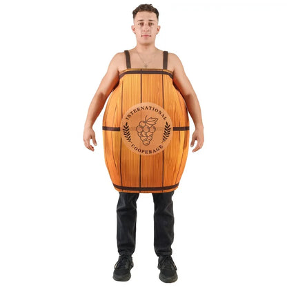 Costume de fête, carnaval, déguisement, bouteille, fût de bière, adultes, unisexe