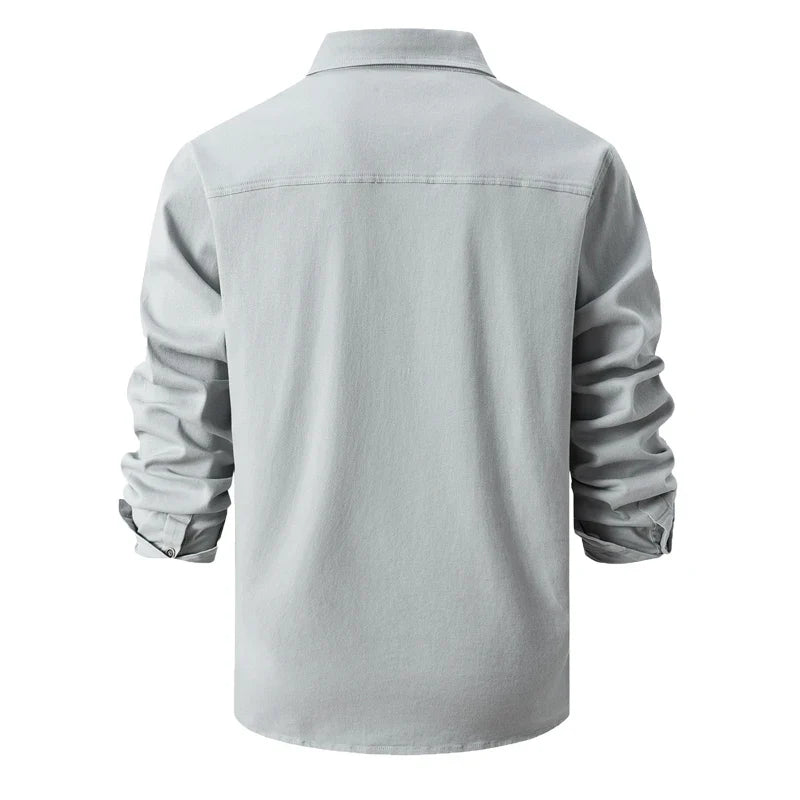 Camicia da uomo a manica lunga casual classica moderna business outdoor