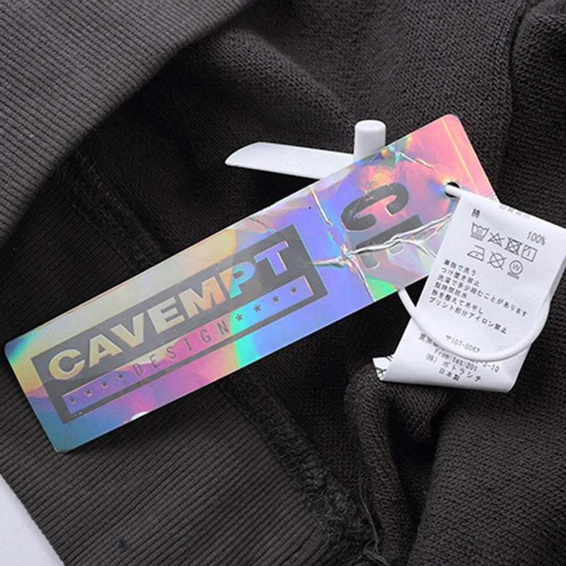 Crewneck Sweatshirt mit grafischem Print – Grau