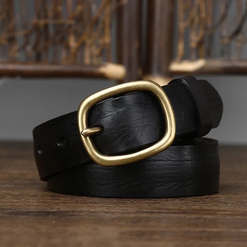 Leren riem voor dames