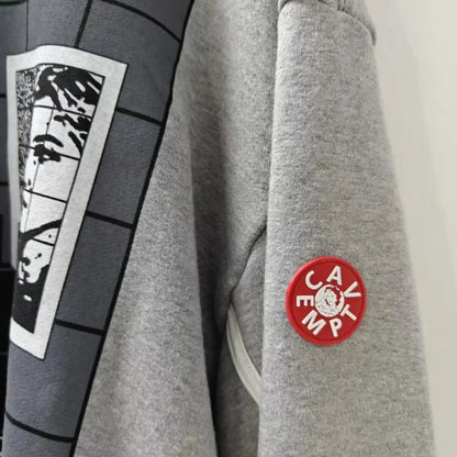 Unisex Rundhals Sweatshirt mit Grafikdruck, Oversize Fit
