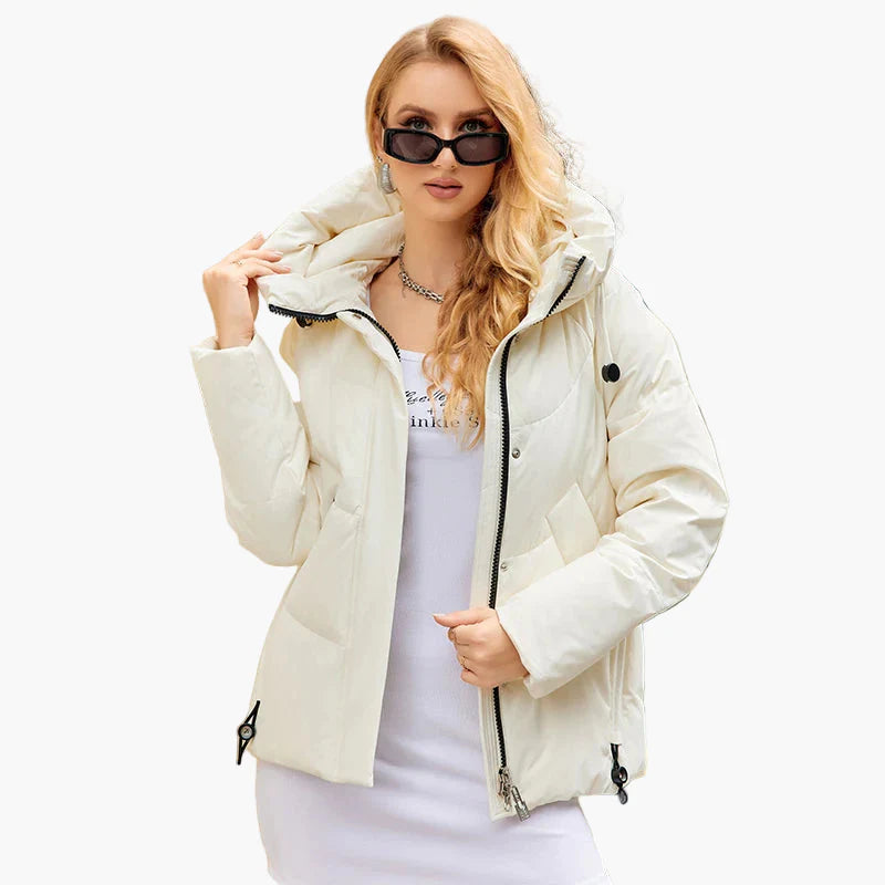 Damen Steppjacke mit Kapuze – Modische Winterjacke für Alltag und Outdoor