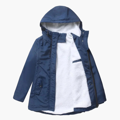 Veste d'hiver pour femme avec capuche – Parka cintrée pour le quotidien et l'extérieur
