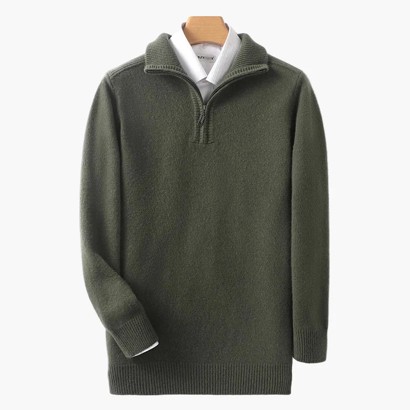 Herren Halbzip Pullover – Klassischer Stil für Alltag und Freizeit