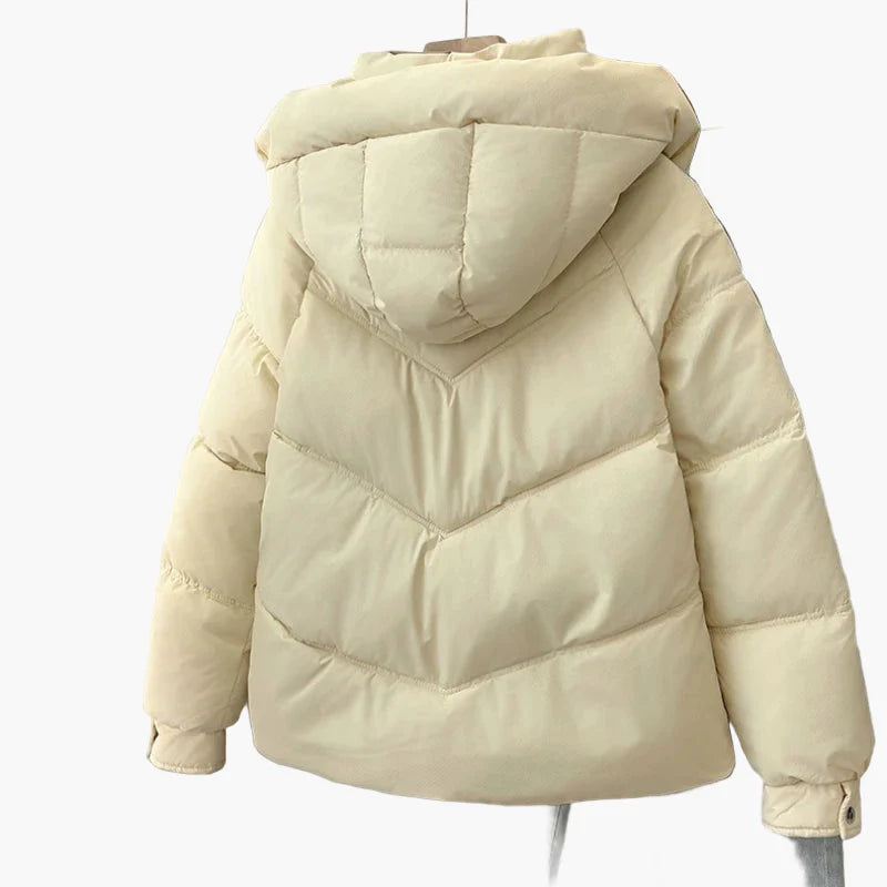 Veste d'hiver matelassée pour femme style décontracté, chaude et confortable, idéale pour le quotidien et les voyages