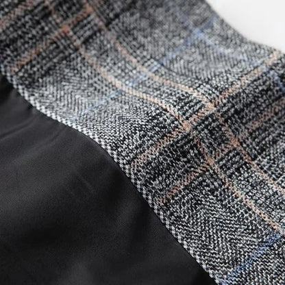 Herre Business Casual Ternet Blazer – Moderne stil til kontor og fritid