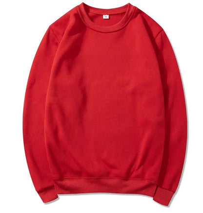 Unisex Basic Sweatshirt Rundhalsausschnitt Langarm