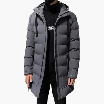 Herre Steppet Frakke Vintermode – Moderne, varm outdoor-frakke til hverdag og fritid