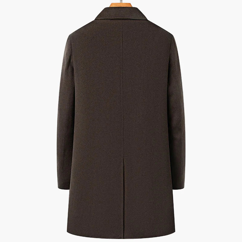 Herren Business Wintermantel – Eleganter Doppelreiher für Büro und Freizeit