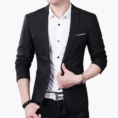 Blazer slim fit homme – Look élégant pour loisirs et affaires