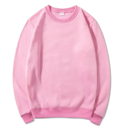 Unisex Basic Sweatshirt Rundhalsausschnitt Langarm