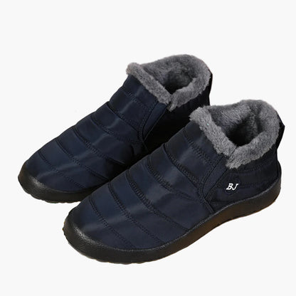 Dames winter enkellaarsjes comfort warm gevoerd outdoor instapschoenen