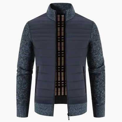 Heren gewatteerd jack in Koreaanse slim-fit stijl – Modieus vrijetijdsjack voor herfst en winter