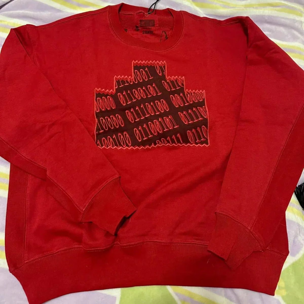 Unisex Rundhals Sweatshirt mit Grafikdruck, Oversize Fit