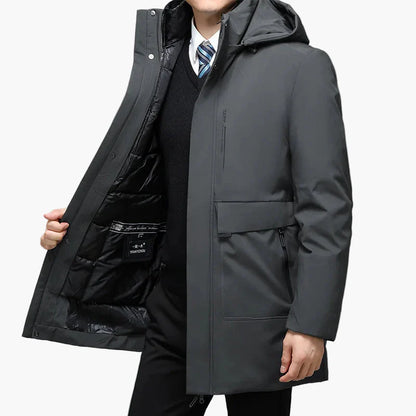 Cappotto business invernale da uomo – Parka elegante per ufficio e tutti i giorni