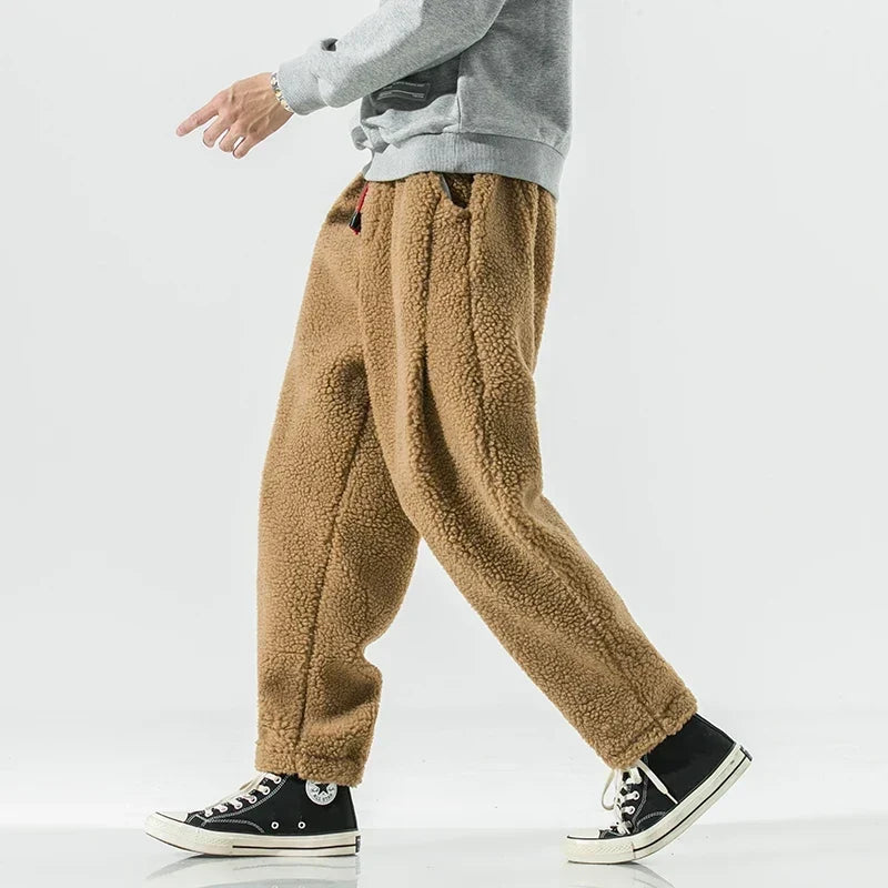 Joggingbroek met koord en zakken voor heren
