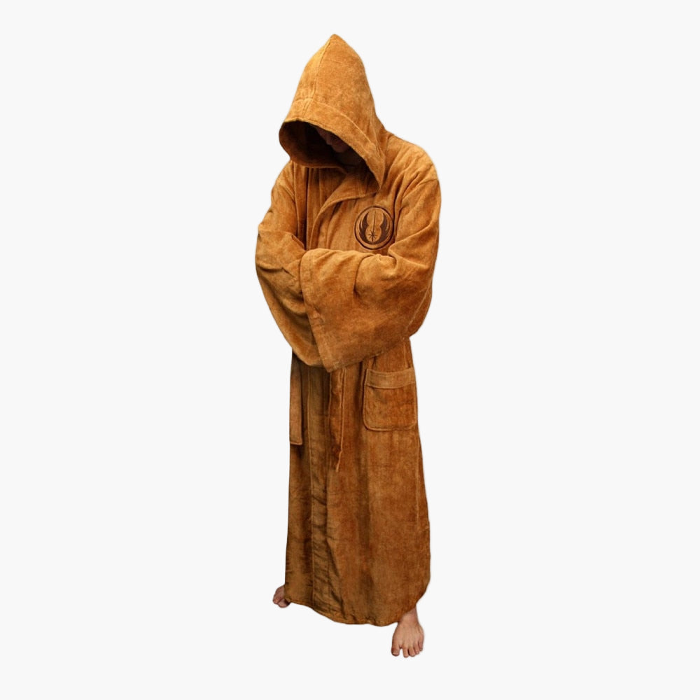 Peignoir Star Wars homme à capuche – Robe cosplay Jedi & Sith pour la maison & déguisement