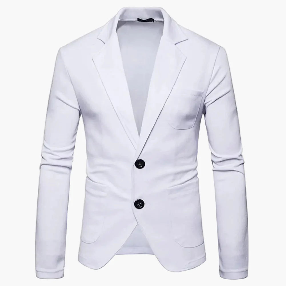 Blazer casual para hombre – Chaqueta moderna slim fit para negocios y uso diario