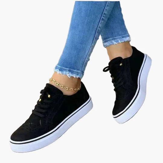 Damskie sneakersy na sznurowadła – ortopedyczny komfort i nowoczesny styl casual