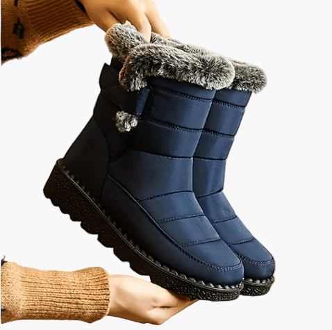 Damskie zimowe buty ocieplane wodoodporne outdoor na co dzień