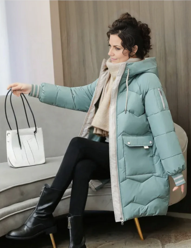 Parka voor dames met warme voering