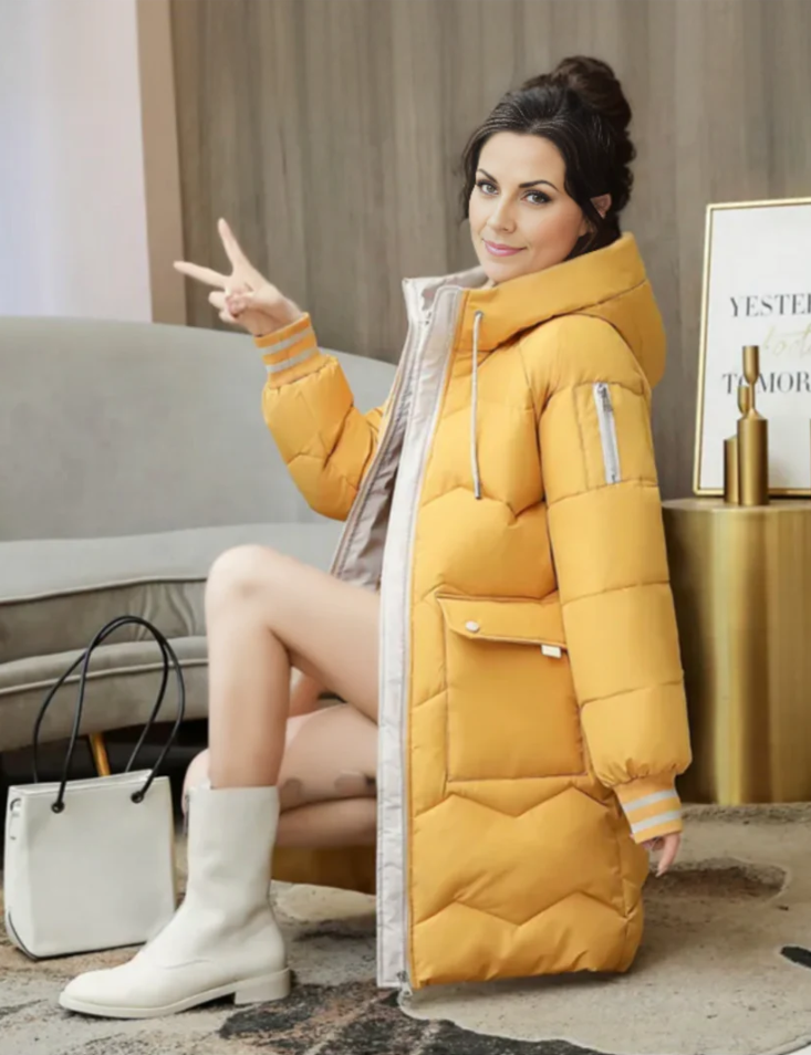 Parka voor dames met warme voering