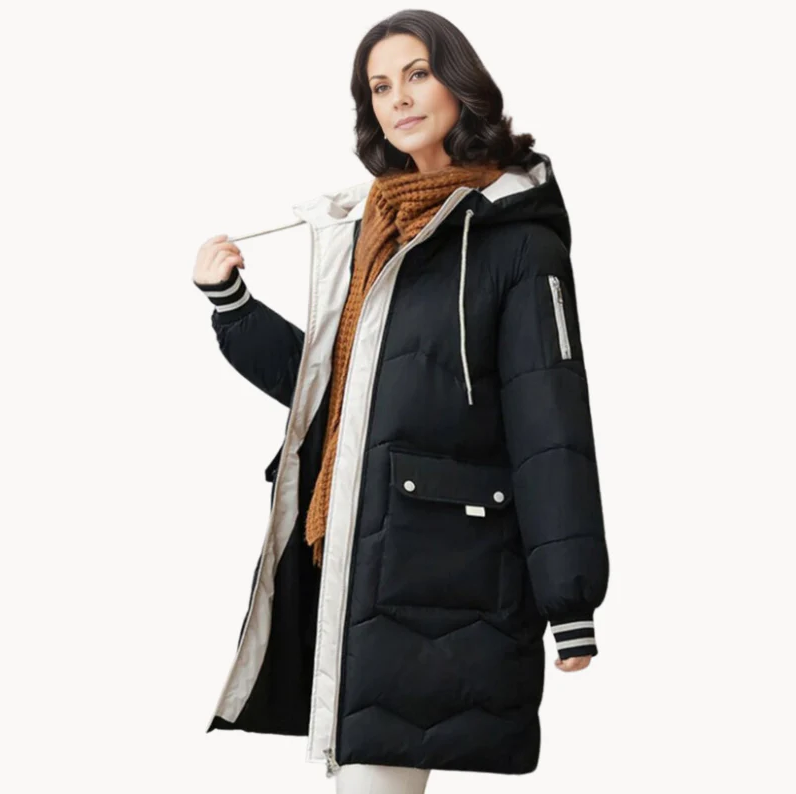 Parka voor dames met warme voering