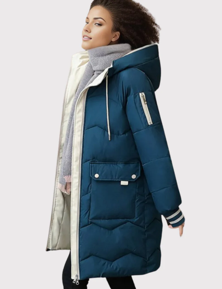 Parka voor dames met warme voering