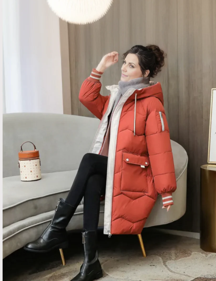 Parka voor dames met warme voering