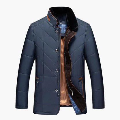Herre vattert jakke moderne business outdoor overgangsjakke