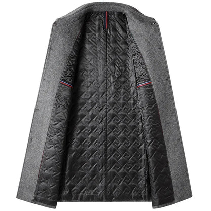 Manteau pour homme style coréen – Look trench-coat classique pour hommes modernes, idéal pour l'automne et l'hiver