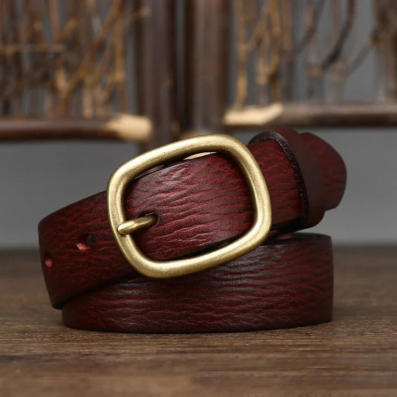 Leren riem voor dames