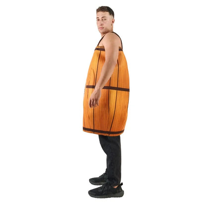 Costume de fête, carnaval, déguisement, bouteille, fût de bière, adultes, unisexe