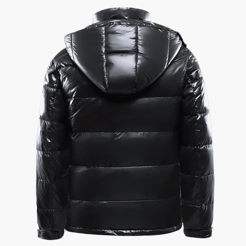 Veste matelassée à capuche pour hommes – Veste d'hiver élégante pour le quotidien et l'extérieur