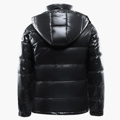 Veste matelassée à capuche pour hommes – Veste d'hiver élégante pour le quotidien et l'extérieur