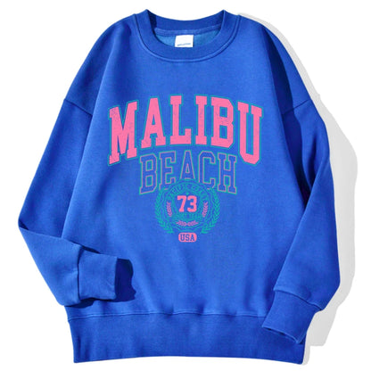 Felpa unisex a maniche lunghe con scollo rotondo e stampa
