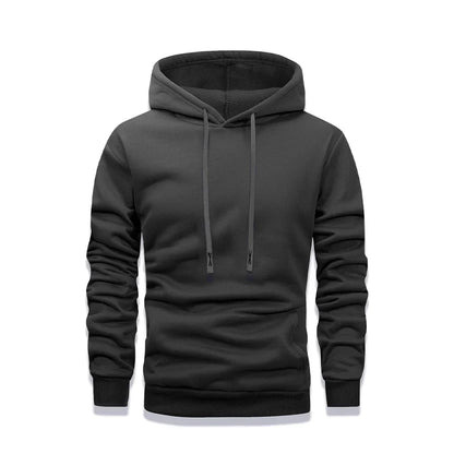 Felpa con cappuccio unisex con coulisse e tasca a marsupio