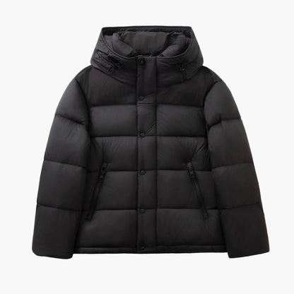 Herren Winter Steppjacke mit Kapuze – Alltag Komfort und Style
