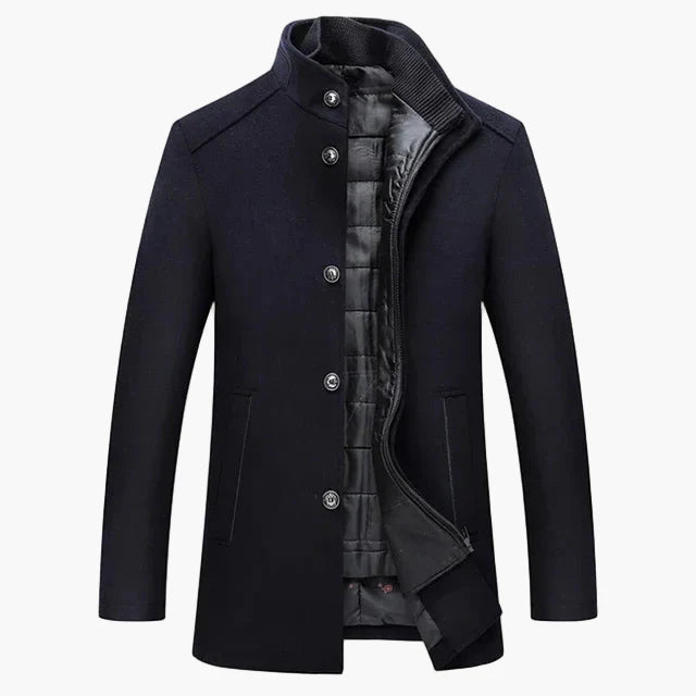 Heren Winter Elegante Korte Jas – Modern Business & Vrijetijds Outfit