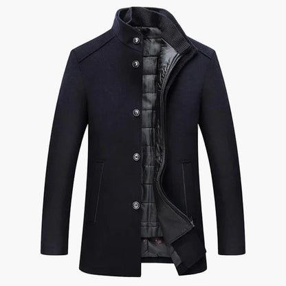 Heren Winter Elegante Korte Jas – Modern Business & Vrijetijds Outfit