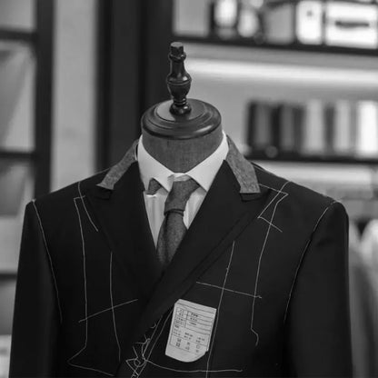 Heren Business Colbert Modern Klassiek – Elegante Enkeknoops voor Kantoor & bijzondere gelegenheden