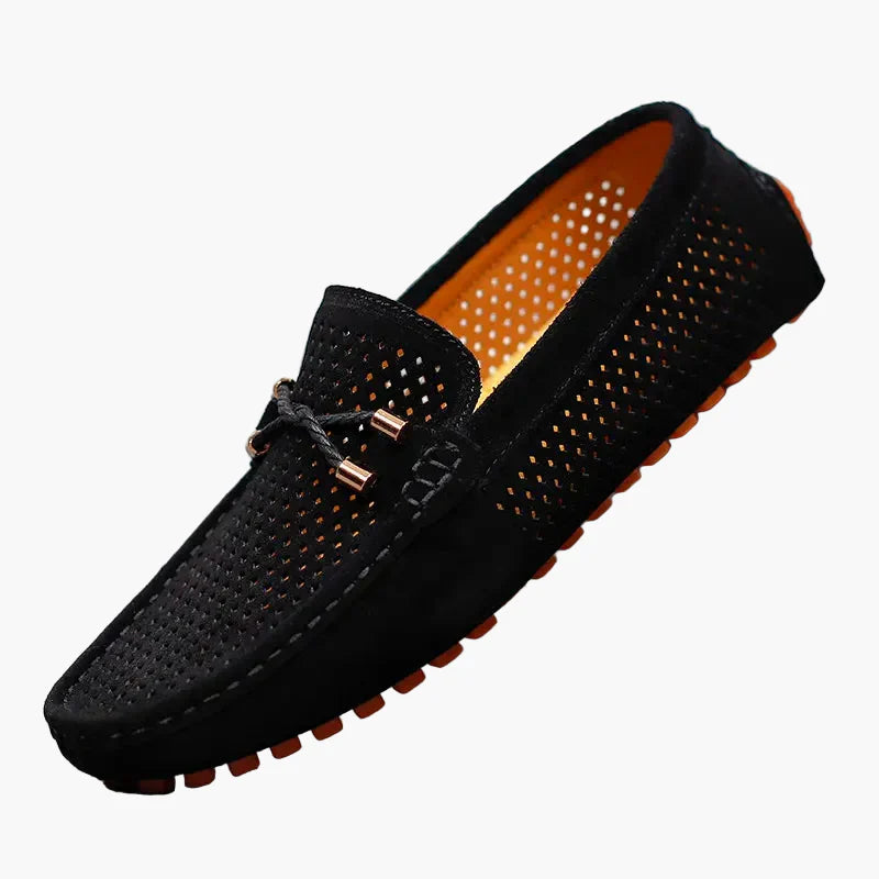 Herre mokkasinsutsko – Elegant fritids- og business loafer, åndbar, stilfuld