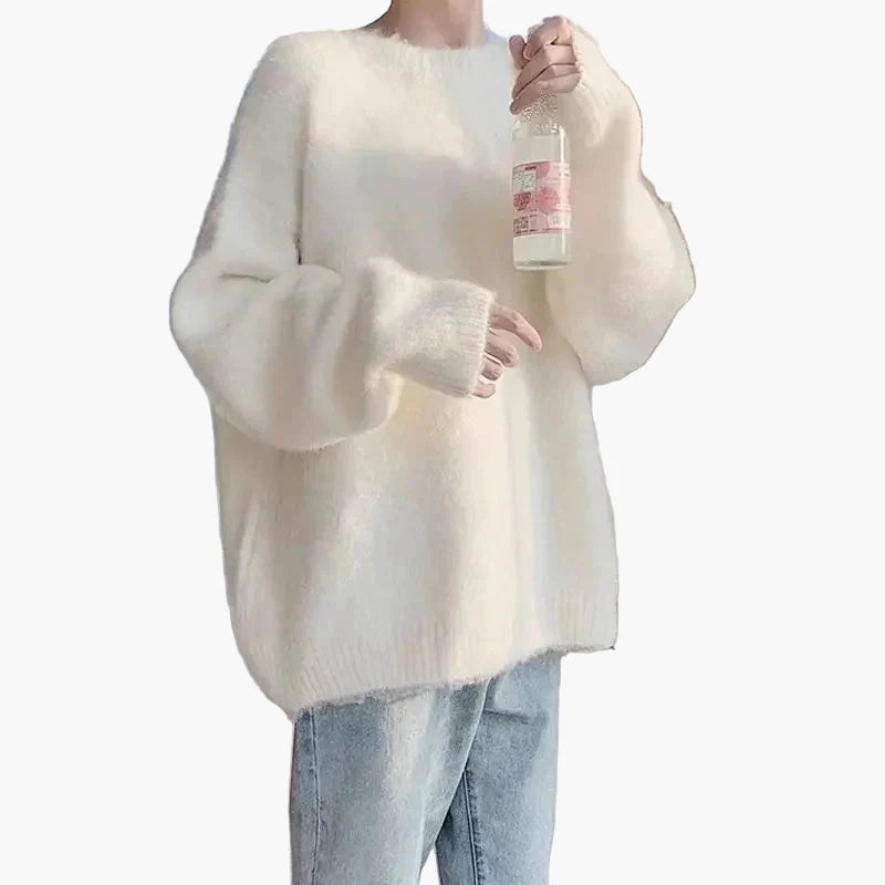 Damski oversize sweter na zimę – casualowy styl i uniwersalny do zestawiania