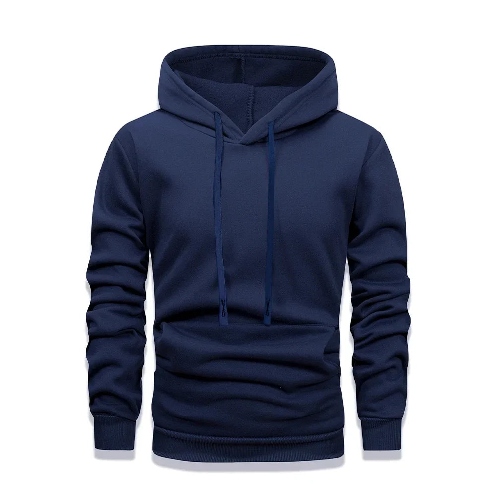 Felpa con cappuccio unisex con coulisse e tasca a marsupio